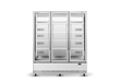BME1500N-A 3 Glass Door Display or Storage Fridge