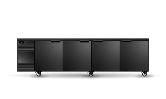 BackBar 4 Solid Swing Door CounterLine Fridge CL.4.SSW