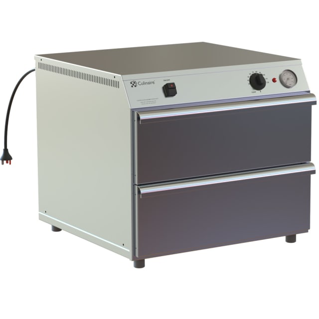 Culinaire Food Warming Drawers 2 x 1/1 Gastronorm Size CH.WD.0211