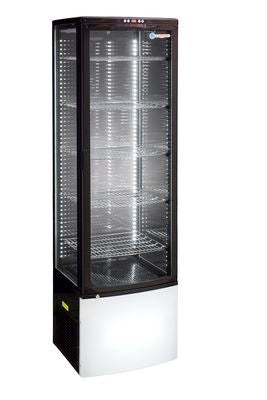 ICS Como - Black Large Floor Standing Refrigerated Display