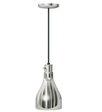DL-500-CL-CH/BK Hatco Decorative Heat Lamp Glossy Grey Cord Mount Overall Length 1829mm