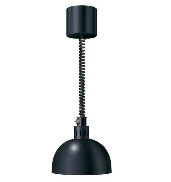 DL-750-RL/BoldBlack Hatco Decorative Heat Lamp Bold Black Retractable Cord Adjusts between 762mm & 1740mm
