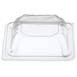 DX11840174 Pack of 1000 Carlisle Dome Lid for Square Bowl – Clear (Fits DXSB607 & DXSB1203)