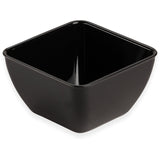DXSB1203 Pack of 48 Carlisle Black SAN Square Bowl 350mL Capacity 102mm x 102mm x 64mm