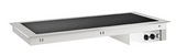 8046401 Emainox Drop-In heated ceramic glass hotplate 1125mmLx700mmD
