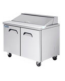 Salad & Sandwich Prep Table 1227mm Wide 346L