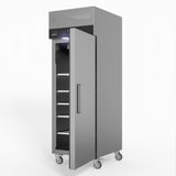 600 Litre Upright Single Door Stainless Steel Door Freezer GNX600BT