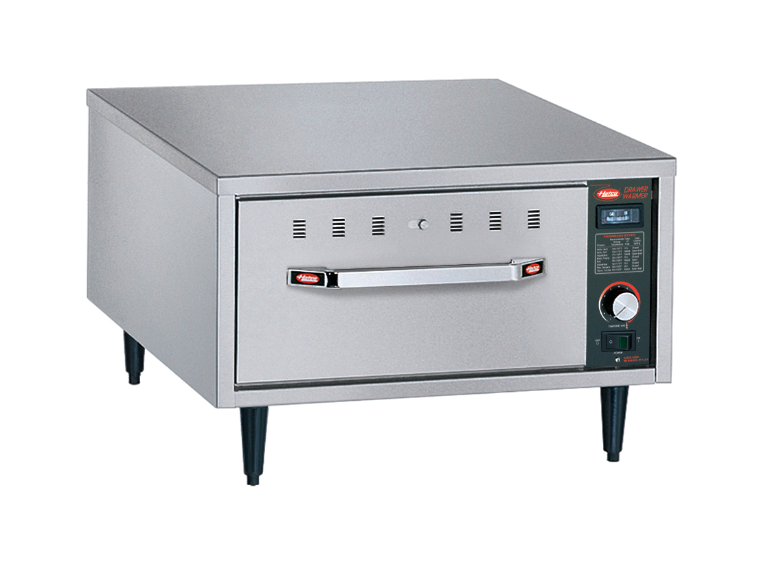 HDW-1N Hatco Free Standing Drawer Warmer - 1 draw with digital control - 530mm x 686mm x 279mm (excluding legs)