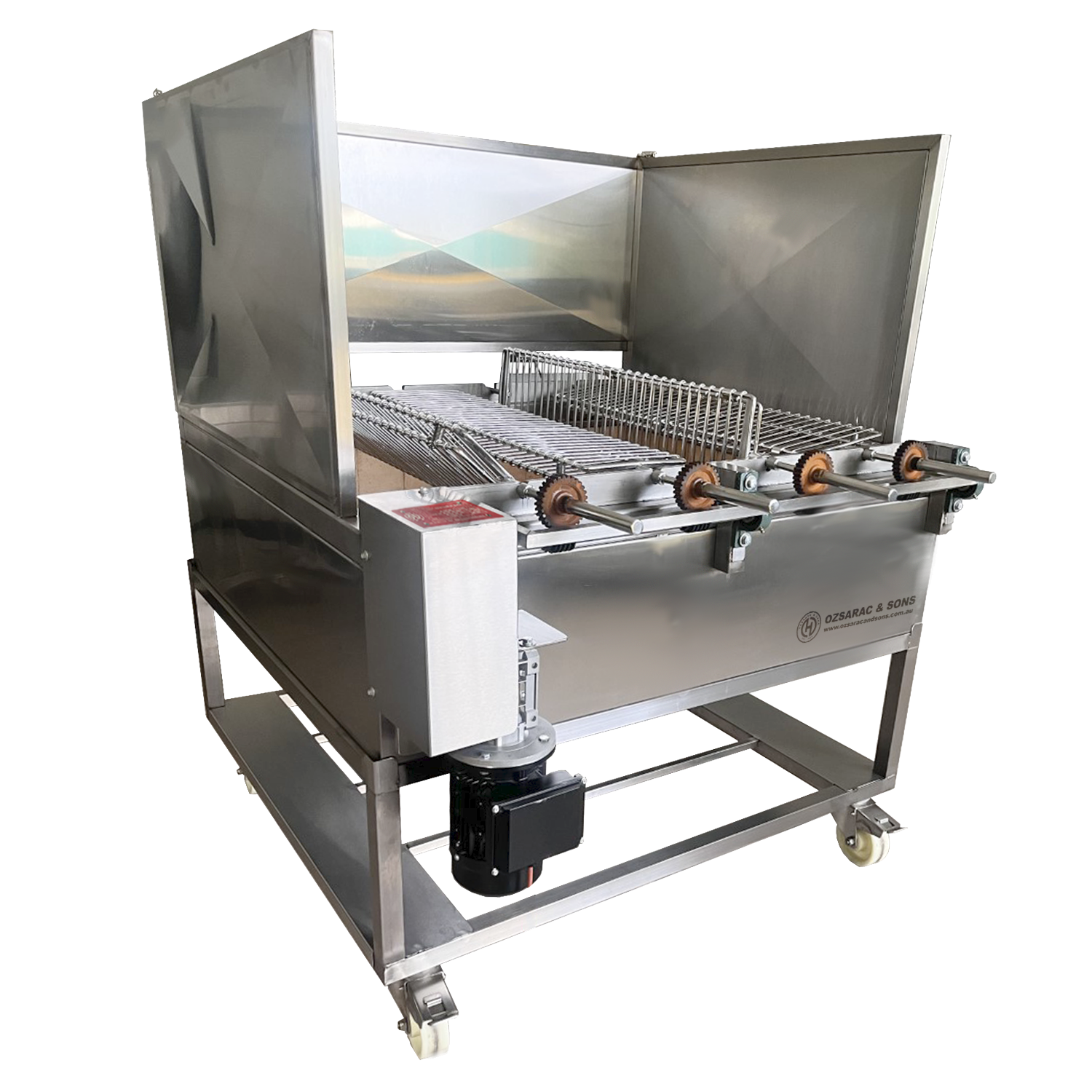 HO Charcoal Rotisserie 4 ROWS HO5x4