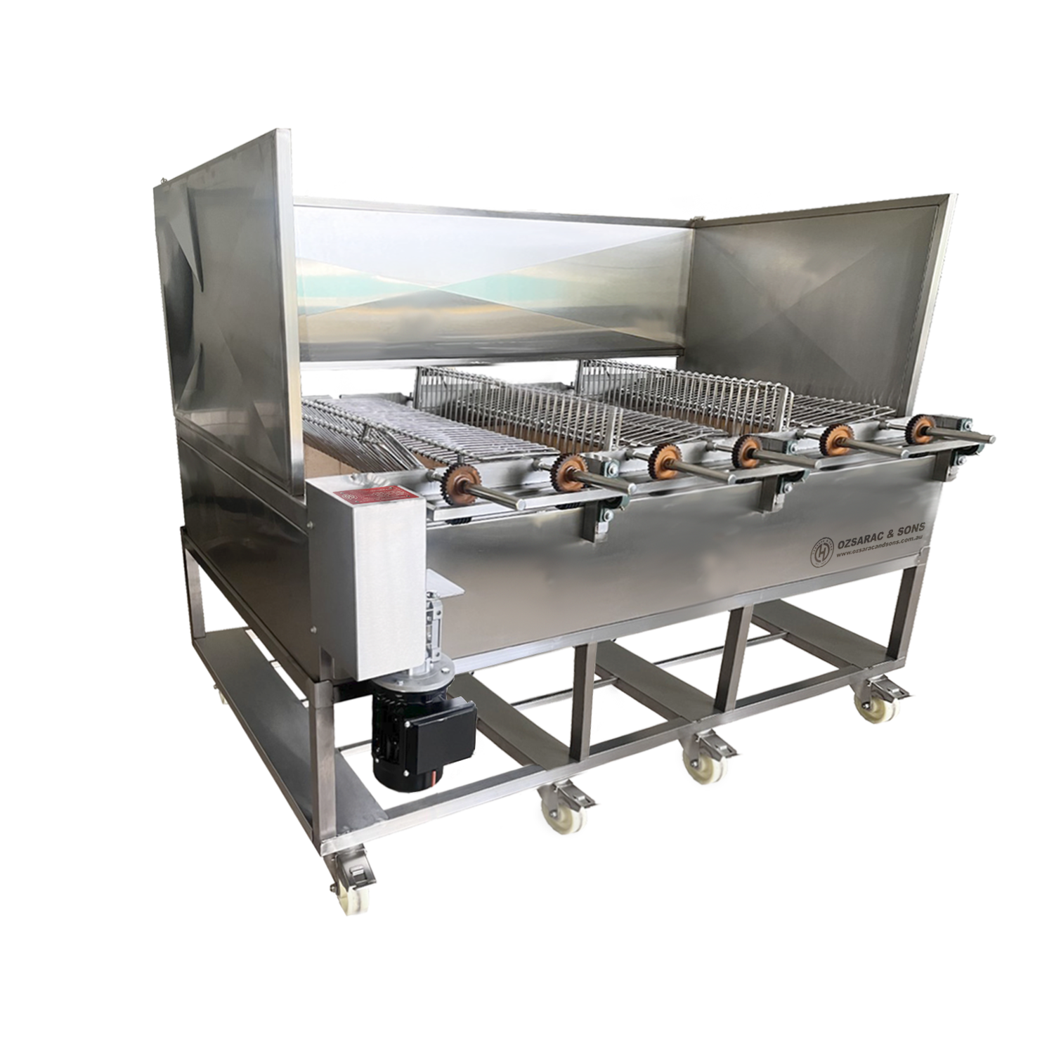 HO Charcoal Rotisserie 6 ROWS HO4x6