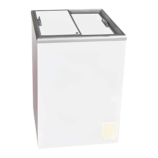 ICS Nova 2 Solid Lid Flat Top Display & Storage Freezer