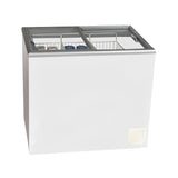 ICS Nova 3 Glass Lid Flat Top Display & Storage Freezer