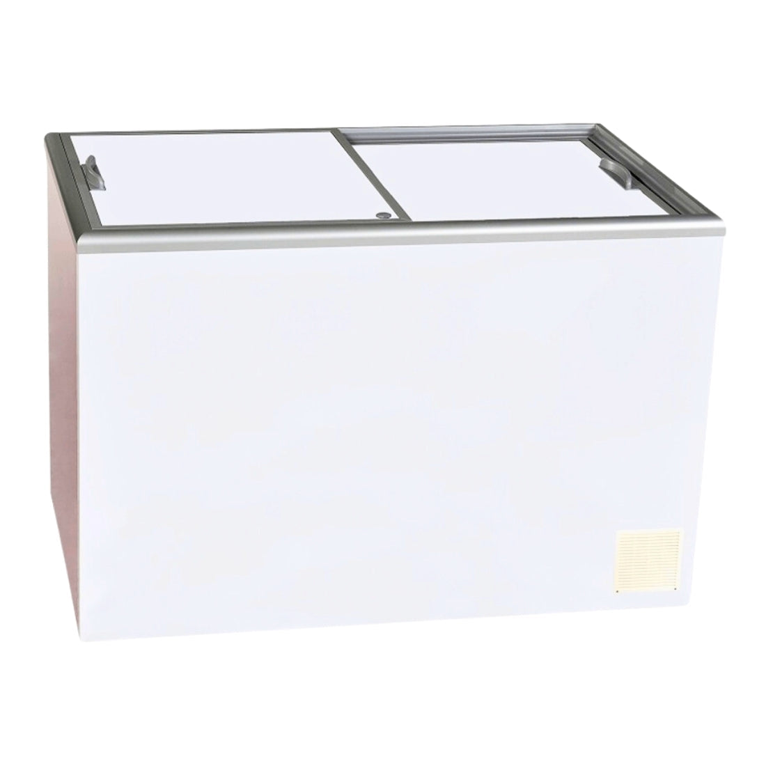 ICS Nova 4 Solid Lid Flat Top Display & Storage Freezer