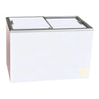 ICS Nova 4 Solid Lid Flat Top Display & Storage Freezer