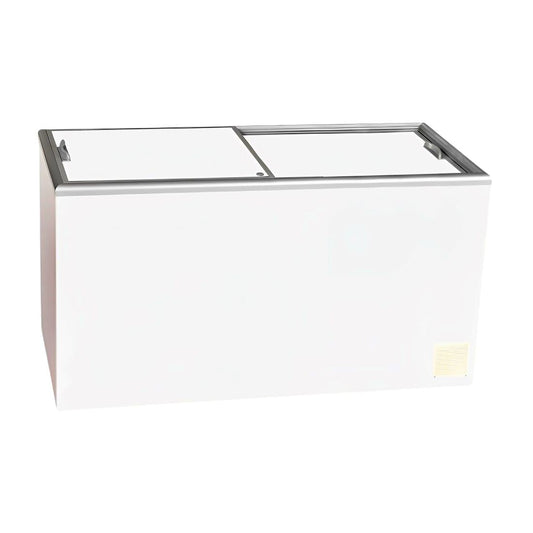 ICS Nova 6 Solid Lid Flat Top Display & Storage Freezer