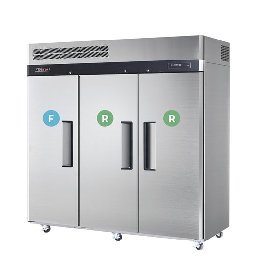 Top Mount Dual Temp Fridge & Freezer KRF65-3-N