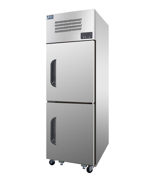 Top Mount Upright Freezer two split Door 480L