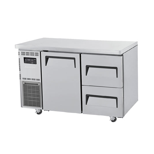 Undercounter 1 Door 2 Drawer Fridge KUR12-2D-2-N