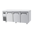 Under Counter Solid Door Freezer KUF18-3S-N