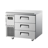 Undercounter 3 Drawer Fridge KUR9-3D-3-N