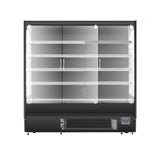 1940mm Supermarket Multi Deck Showcase 3 door Glass Fridge