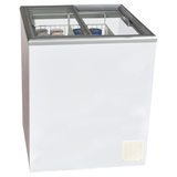 Nova 2 GSL - Glass Sliding Lid Flat Top Display & Storage Freezer