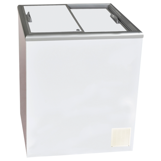 Nova 2 SSL - Solid Sliding Lid Flat Top Display & Storage Freezer