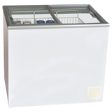 Nova 3 GSL - Glass Sliding Lid Flat Top Display & Storage Freezer