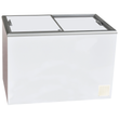 Nova 4 SSL - Solid Sliding Lid Flat Top Display & Storage Freezer