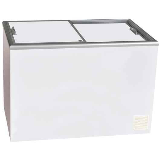 Nova 4 SSL - Solid Sliding Lid Flat Top Display & Storage Freezer