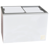 Nova 4 SSL - Solid Sliding Lid Flat Top Display & Storage Freezer