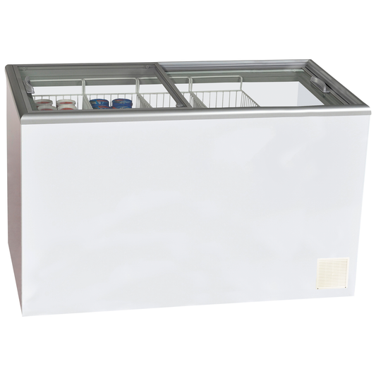 Nova 5 GSL - Glass Sliding Lid Flat Top Display & Storage Freezer