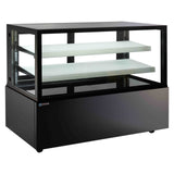 Novara 150 Black Floor Standing Refrigerated Display