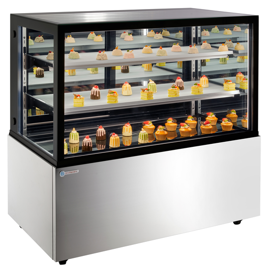 Novara Echo 150 Stainless Steel Floor Standing Refrigerated Display