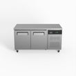 Two Door Commercial Worktop / Under Bench Fridge 800mm Depth