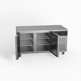 Two Door Commercial Worktop / Under Bench Fridge 800mm Depth