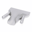 YT8 Yellow Table Dual Handled, Nylon Fry Bagging Scoop