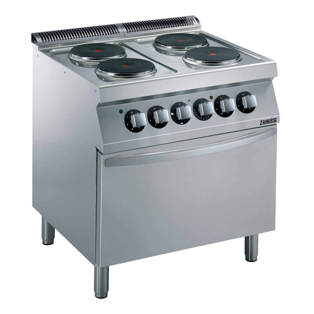 Electric 800mm 4 Hot Plate Boiling Top with Electric Static Oven