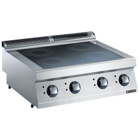 Electric Induction 800mm 4 Zone Boiling Top