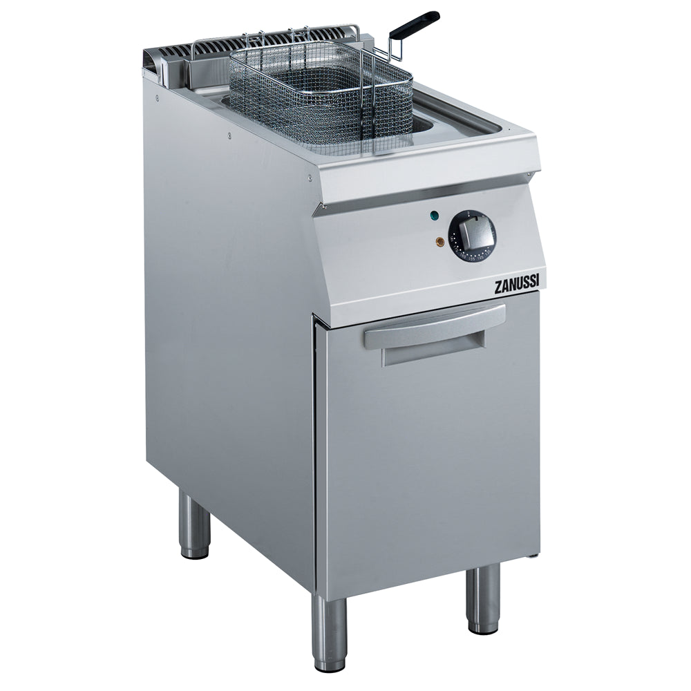 Electric 400mm Single Well 14L Freestanding Tube Deep Fryer