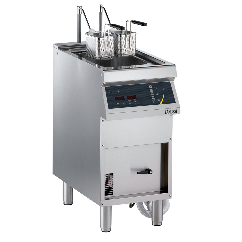 Electric 400mm Single Well 20L Programmable Pasta Cooker