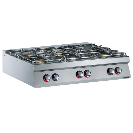 Gas 1200mm 6 Open Burner 36mj Boiling Top