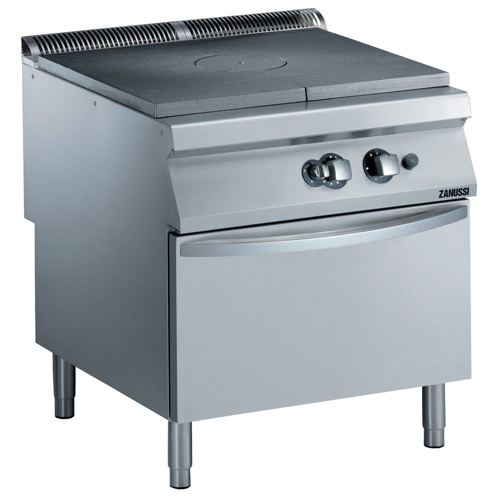 Gas 800mm Target/Solid Top on Gas Static Oven