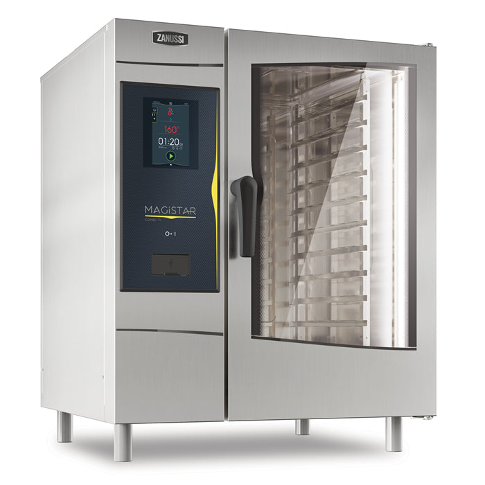 10 GN 1/1  Electric Combi (10 Trays). Touch Screen, Direct Injected Steam