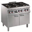 Gas 900mm 6 Open Burners with Large Gas Static Oven