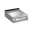 2 Burner Gas Fry Top with Smooth Chrome Plate and Thermostat Control Q70FTT/G805