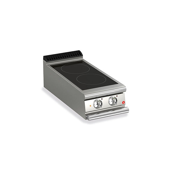 2 Burner Electric Cook Top with Ceramic Glass Q70PC/VCE400