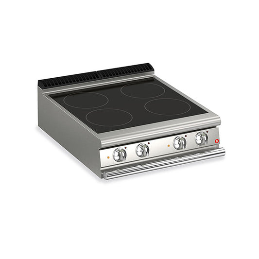 4 Burner Electric Cook Top with Ceramic Glass Q70PC/VCE800
