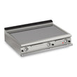 3 Burner Gas Fry Top with Smooth Mild Steel Plate and Thermostat Control Q90FTT/G1200