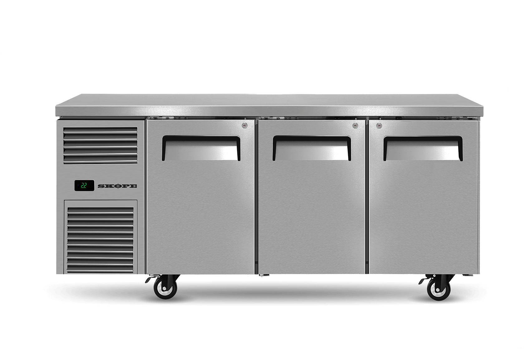 SKOPE – ReFlex 3 Solid Door Underbench GN 1/1 Compatible Fridge RF7.UBR.3.SD